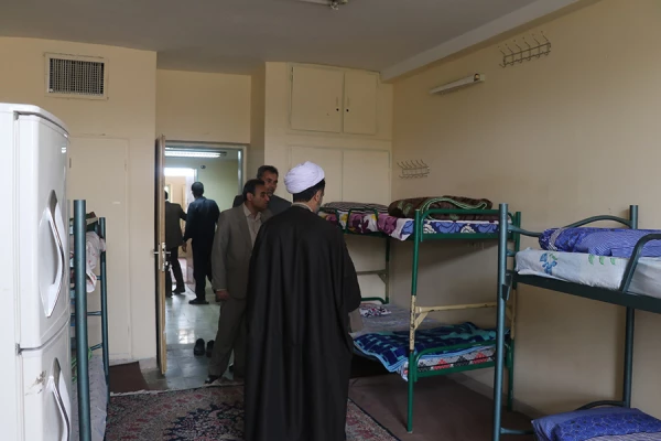 بازدید از مراحل آماده سازی پایگاه های اسکان نوروزی دانشگاه