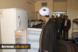 بازدید از مراحل آماده سازی پایگاه های اسکان نوروزی دانشگاه