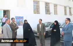 بازدید دکتر صفرزاده از پایگاه های اسکان نوروزی دانشگاه