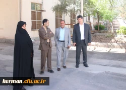 بازدید دکتر صفرزاده از پایگاه های اسکان نوروزی دانشگاه