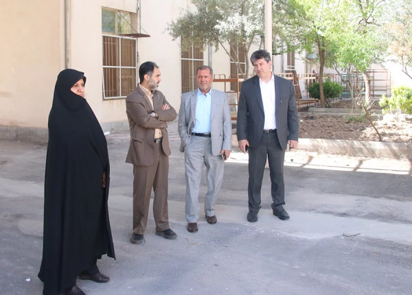 بازدید دکتر صفرزاده از پایگاه های اسکان نوروزی دانشگاه