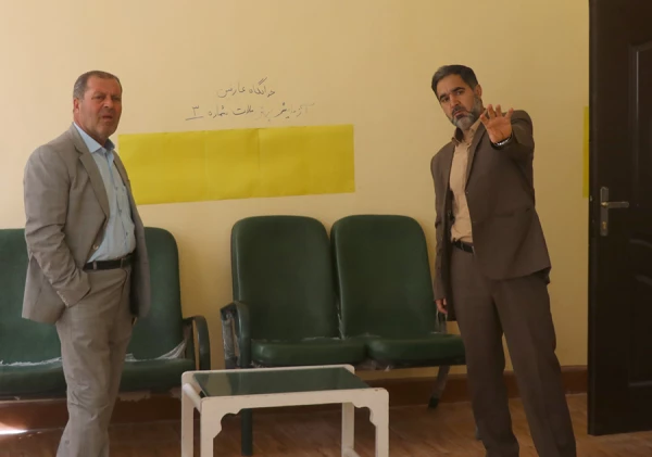 بازدید دکتر صفرزاده از پایگاه های اسکان نوروزی دانشگاه