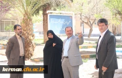 بازدید دکتر صفرزاده از پایگاه های اسکان نوروزی دانشگاه