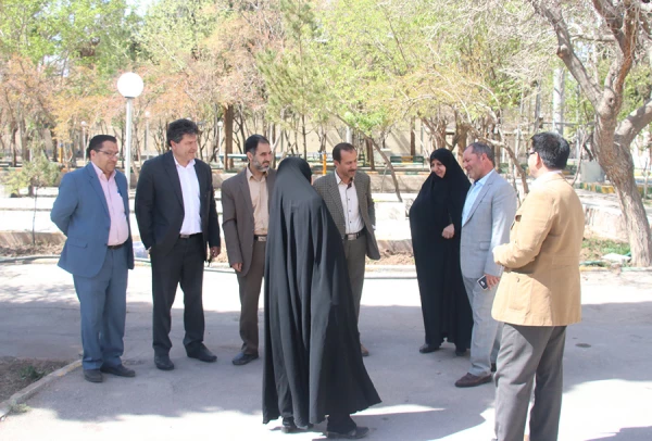 بازدید دکتر صفرزاده از پایگاه های اسکان نوروزی دانشگاه