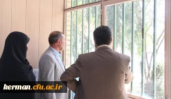 بازدید دکتر صفرزاده از پایگاه های اسکان نوروزی دانشگاه