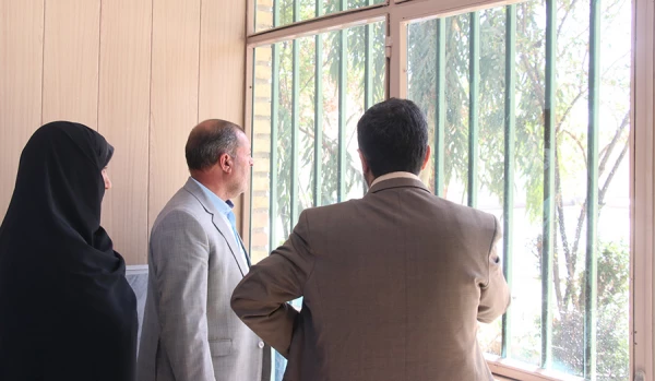 بازدید دکتر صفرزاده از پایگاه های اسکان نوروزی دانشگاه