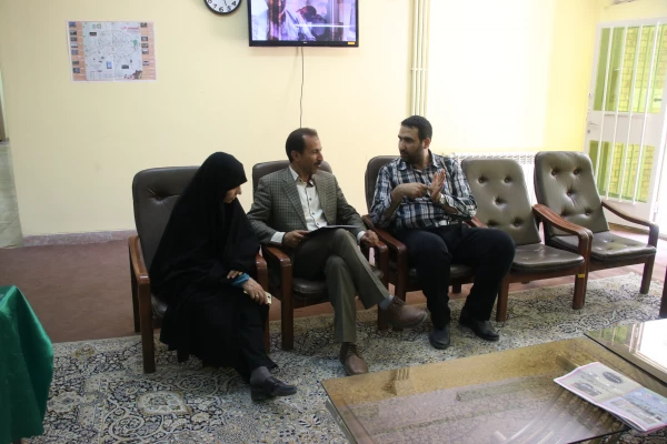 بازدید نماینده اعزامی سازمان مرکزی از پایگاه های اسکان نوروزی دانشگاه