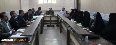 در سی و چهارمین شورای فرهنگی و اجتماعی دانشگاه فرهنگیان استان کرمان مقرر گردید، نفرات برتر درسی (دانشجو معلمان برتر درسی) به بنیاد نهج البلاغه معرفی گردند.