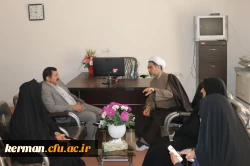 بازدید دکتر خاکی از دانشگاه فرهنگیان استان کرمان
