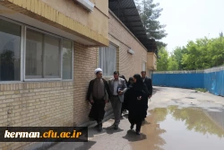 بازدید دکتر خاکی از دانشگاه فرهنگیان استان کرمان