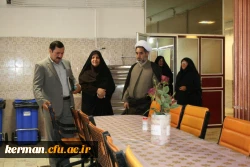 بازدید دکتر خاکی از دانشگاه فرهنگیان استان کرمان