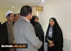 بازدید دکتر خاکی از دانشگاه فرهنگیان استان کرمان