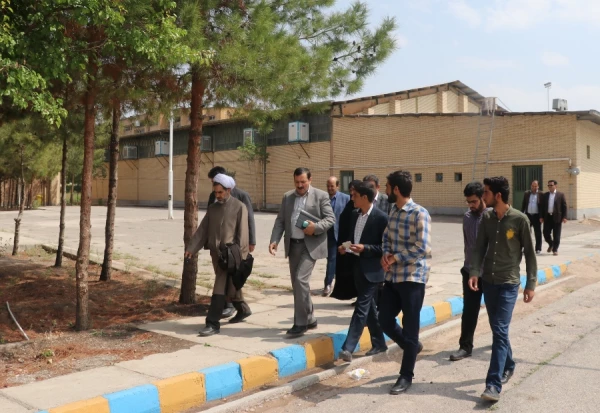 بازدید دکتر خاکی از دانشگاه فرهنگیان استان کرمان