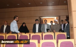 بازدید دکتر خاکی از دانشگاه فرهنگیان استان کرمان