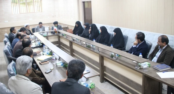 جلسه شورای اداری دانشگاه با حضور دکتر خاکی