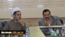 جلسه شورای اداری دانشگاه با حضور دکتر خاکی