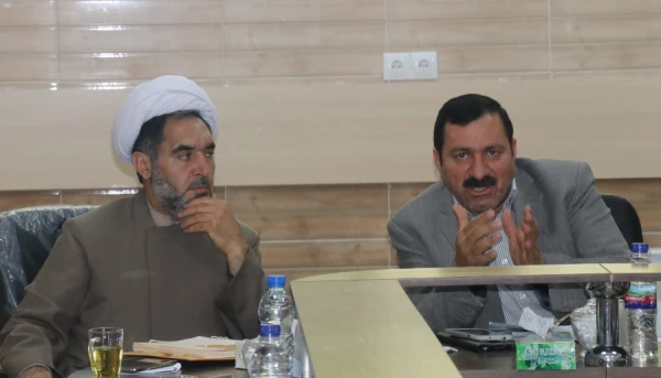 جلسه شورای اداری دانشگاه با حضور دکتر خاکی