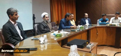 نشست دبیران و فعالان تشکل ها، انجمن ها و کانون های دانشجویی پردیس خواجه نصیرالدین طوسی (برادران) با دکتر توان ریاست دانشگاه فرهنگیان استان کرمان