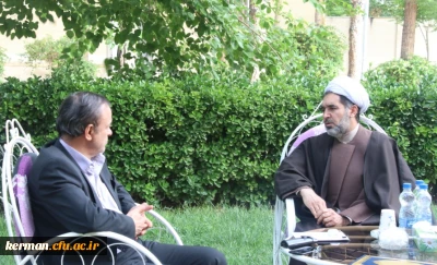 دیدار دکتر توان رئیس دانشگاه فرهنگیان استان با مهندس رزم حسینی استاندار محترم و رئیس هیأت امناء دانشگاه فرهنگیان استان کرمان