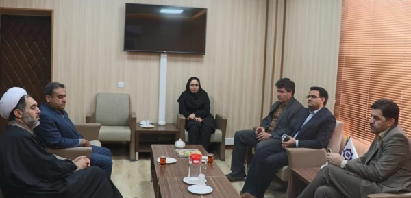دیدار دکتر توان و مهندس عالم زاده شهردار کرمان