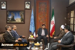 نشست مشترک رئیس دانشگاه فرهنگیان استان و مدیر کل میراث فرهنگی