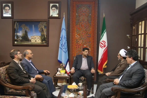 نشست مشترک رئیس دانشگاه فرهنگیان استان و مدیر کل میراث فرهنگی