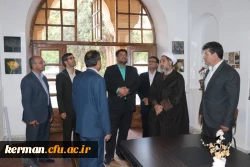 بازدید مدیر کل میراث فرهنگی، صنایع دستی و گردشگری استان از دانشگاه