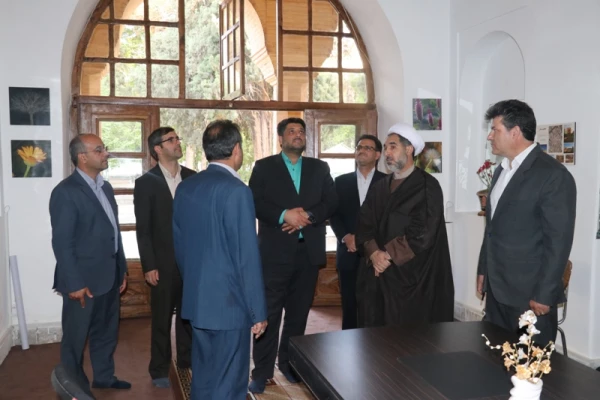 بازدید مدیر کل میراث فرهنگی، صنایع دستی و گردشگری استان از دانشگاه