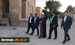 بازدید مدیر کل میراث فرهنگی، صنایع دستی و گردشگری استان از دانشگاه