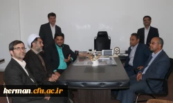بازدید مدیر کل میراث فرهنگی، صنایع دستی و گردشگری استان از دانشگاه