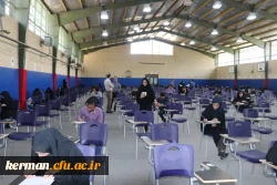 بازدید دکتر توان از محل برگزاری امتحانات دانشجویان ماده 28