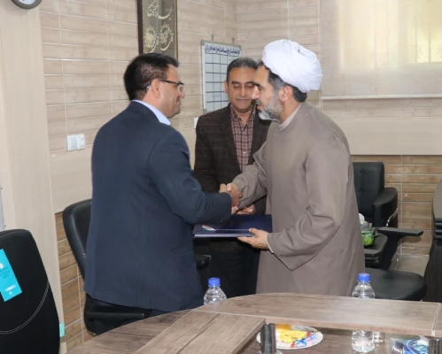 معرفی مدیر جدید طرح و برنامه و امور مالی دانشگاه