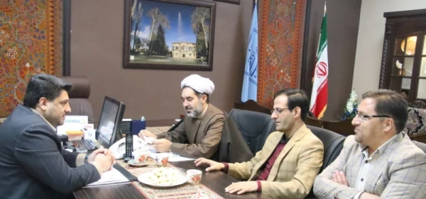 نشستی مشترک با حضور رئیس دانشگاه فرهنگیان استان و مدیر کل میراث فرهنگی، صنایع دستی و گردشگری کرمان
