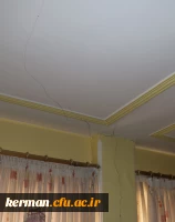 ترک خوردگی ساختمان های پردیس خواجه نصیرالدین طوسی در اثر زلزله