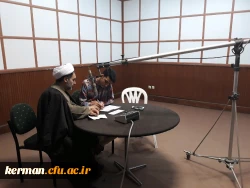 حضور دکتر توان ریاست دانشگاه فرهنگیان استان در برنامه دانشجو معلم صدای مرکز کرمان