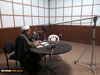 حضور دکتر توان ریاست دانشگاه فرهنگیان استان در برنامه دانشجو معلم صدای مرکز کرمان