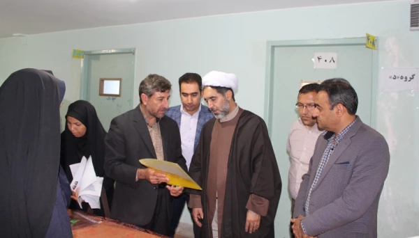 بازدید دکتر توان از مصاحبه آزمون استخدام پیمانی آموزش و پرورش