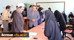 بازدید دکتر توان از مصاحبه آزمون استخدام پیمانی آموزش و پرورش