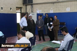 بازدید دکتر توان از برگزاری آزمون اصلح مهارت آموزان ماده 28
