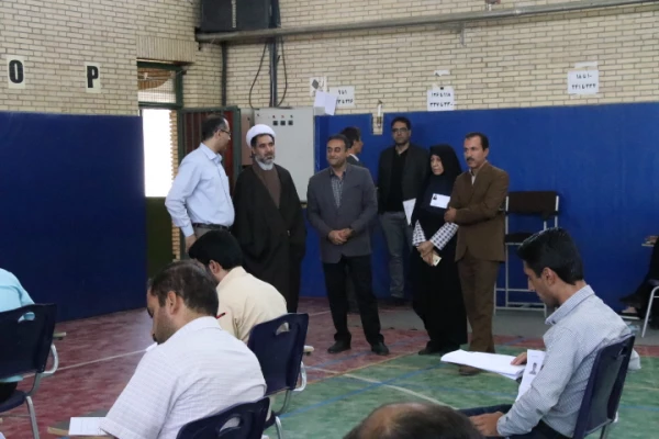 بازدید دکتر توان از برگزاری آزمون اصلح مهارت آموزان ماده 28