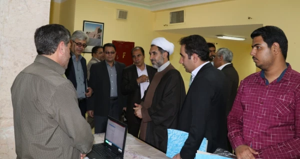 بازدید دکتر توان از فرایند انجام مصاحبه