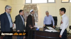 بازدید دکتر توان از فرایند انجام مصاحبه