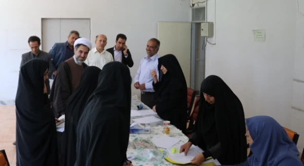 بازدید دکتر توان از فرایند انجام مصاحبه