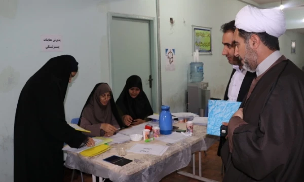 بازدید دکتر توان از فرایند انجام مصاحبه