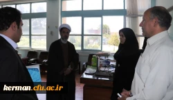 بازدید دکتر توان از فرایند انجام مصاحبه