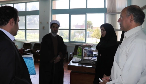 بازدید دکتر توان از فرایند انجام مصاحبه