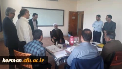 بازدید دکتر توان از فرایند انجام مصاحبه