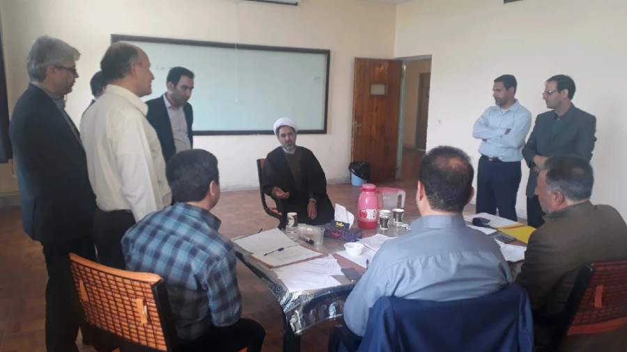 بازدید دکتر توان از فرایند انجام مصاحبه