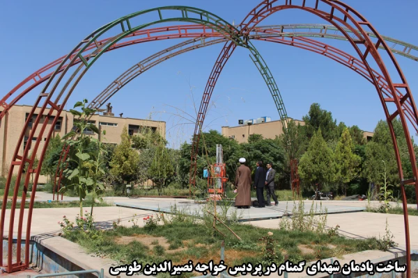 بازدید دکتر توان از فعالیت های عمرانی در حال اجرای دانشگاه