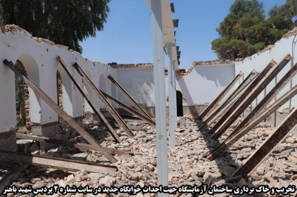 بازدید دکتر توان از فعالیت های عمرانی در حال اجرای دانشگاه